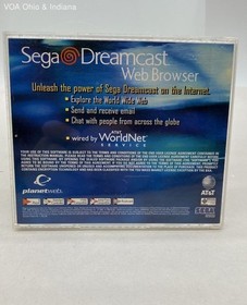 Sega Dreamcast Web Browser Software CIB Complete in Box