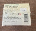 Ancient Secrets Nasal Cleansing Pot Plastic Travel Model plus Bonus Salt packets — photo 4