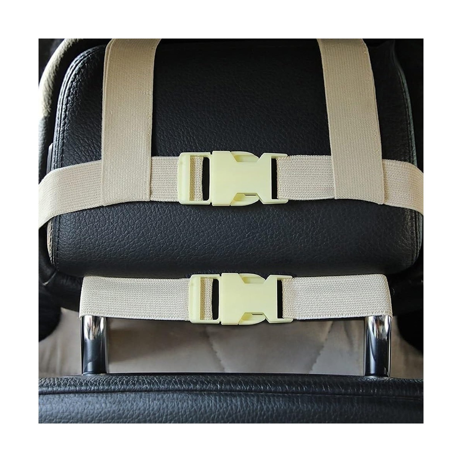 Real Genuine Sheepskin Seat Covers for Cars SUV Trucks Van RV Front Seats She... thumbnail 4