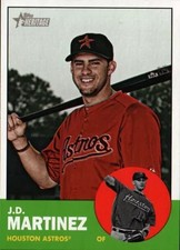 2012 Topps Heritage #262 J.D. Martinez Houston Astros