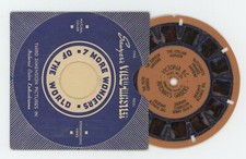 Vancouver BC Butchart's Gardens 1939 Blue Ring RARE View-Master Reel 314