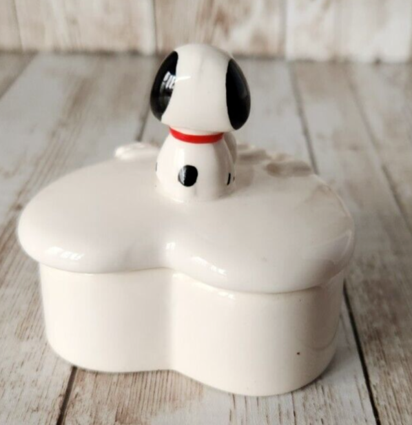 70s Snoopy Love Trinket Box/スヌーピー ハート/Dead stock