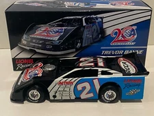 Trevor Bayne 2012 Lionel #21 ARC Anniversary Autographed Dirt Car 1/24