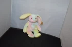Vintage Ty Beanie Baby Hippie Bunny Plush 1999 Tie Dye Easter Pastel  9” W3