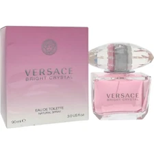 Versace Bright Crystal Perfume 3.0 oz (90 ml) Edt Spray for Women New, Sealed