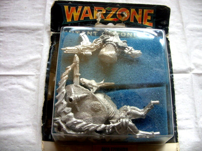 Warzone Mutant Chronicles Warzone 1st Edition Miniatur - Ezoghoul Neu in OVP