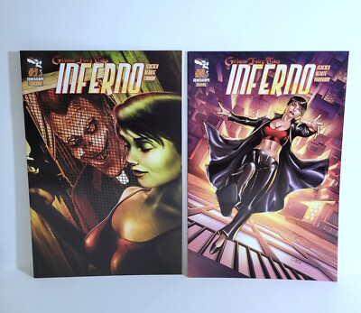 Grimm Fairy Tales Inferno #3 #4 Zenescope 2010 VF/NM