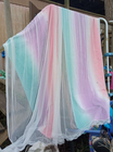Scallop Edge Pink Purple Blue White Sheer Tulle Star Cut Outs Curtains ...
