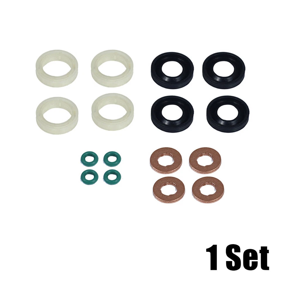 16 ШТ УПЛОТНИТЕЛЬНАЯ МОЙКА ТОПЛИВНОГО ИНЖЕКТОРА ORING ДЛЯ CITROEN BERLINGO C3 C4 PICASSO PEUGEOT - Изображение 4 из 4