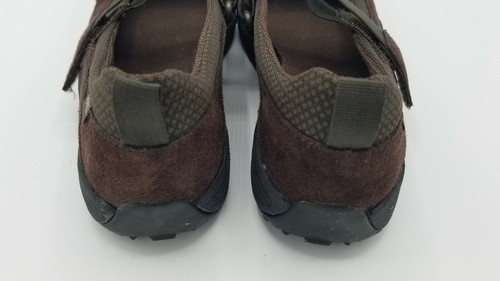 Merrell Jungle Moc Sport MJ Brown Leather Shoes Kids Size 4.5 - Picture 9 of 11