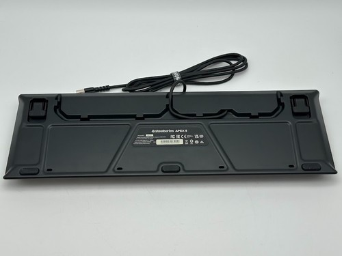 SteelSeries USB Apex 5 Hybrid Mechanical Gaming Keyboard READ - Picture 5 of 6