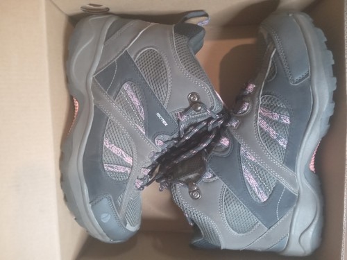 Regatta Cambrian Mid Lunar Grey & Rosewood Damen-Wanderschuhe UK-Größe 4 - Bild 9 von 11