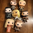 LOT GOT Game of Thrones FUNKO POP Figure Set HBO Robb Arya Stark Jon Snow