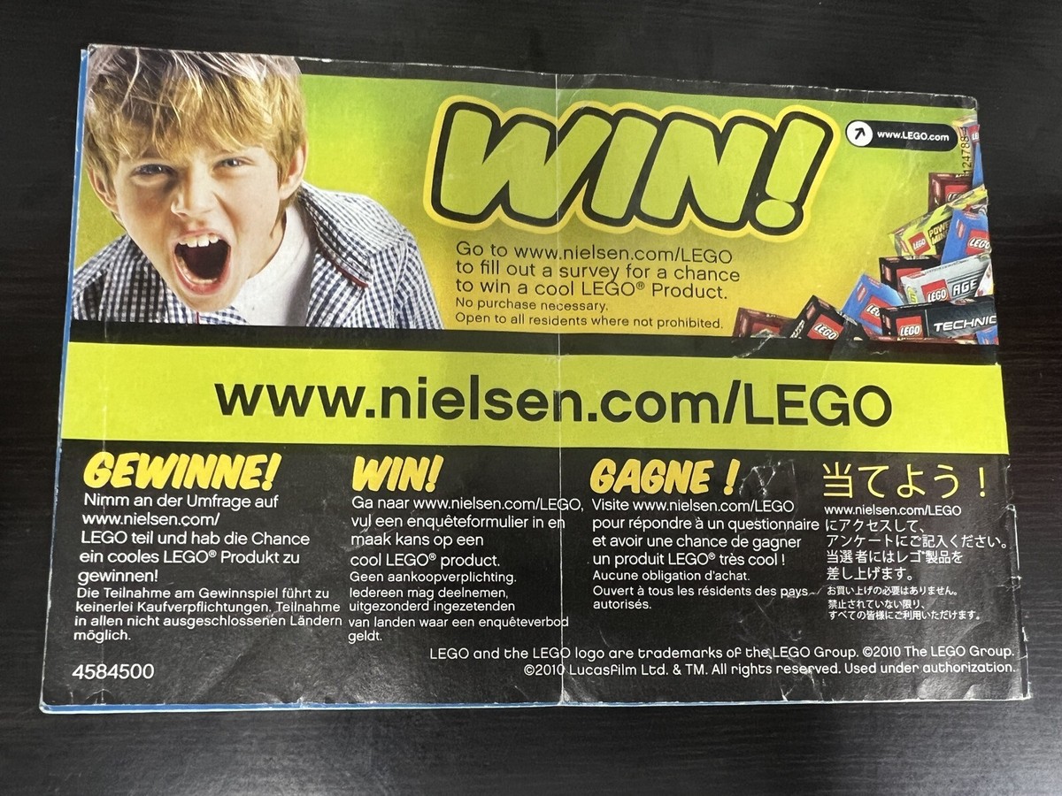 LEGO 3177 Small Car Instruction Manual Booklet Only | eBay
