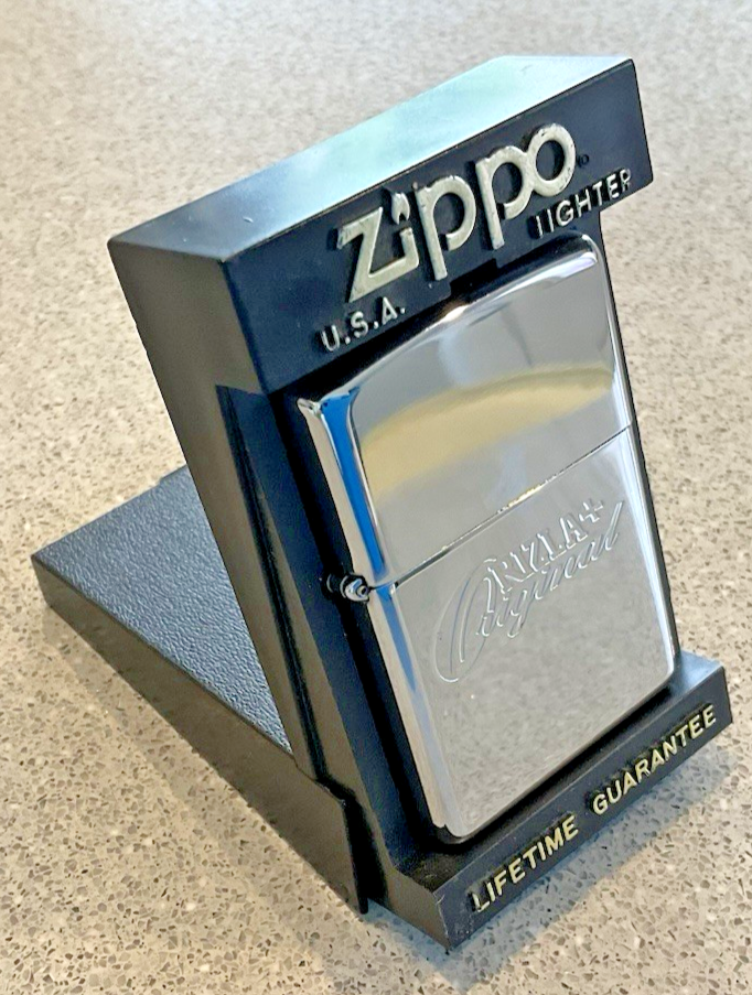 Genuine Brand New 1997 ZIPPO Lighter Rare RIZLA+Original Design