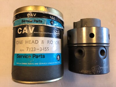LUCAS CAV 7123-345S   6CYL HEAD + ROTOR   PLUNGER Ø 8.5 MM   CLOCKWISE   PUMP HEAD
