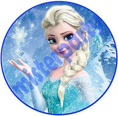 Cialda In Ostia Per Torta Con DISNEY FROZEN Personalizzata