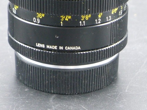 "M-/EX++" Leica Leitz Canada Summicron R 90mm F/2 2-CAM Lens with Caps - Picture 3 of 5