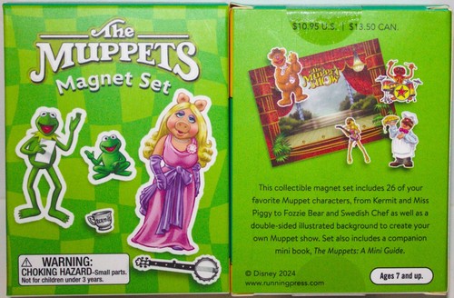 The Muppets TV Series 25 Color Printed Magnets with Mini Guide Book NEW SEALED - Picture 2 of 2