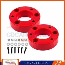 (2) Red Leveling Kit Lift Front 2.5" Fits Ford F-150 XLT FX4 2004-2023 2008 2012