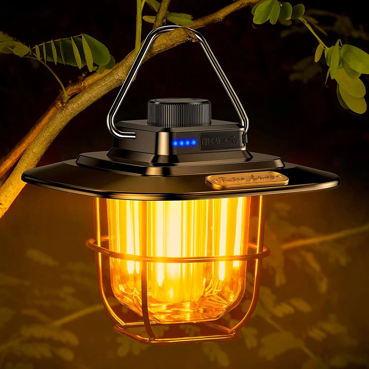  Camping Lantern Rechargeable, Blukar Super Bright LED