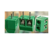 20pcs 2 Pin Screw Terminal Block Connector 5mm Pitch G