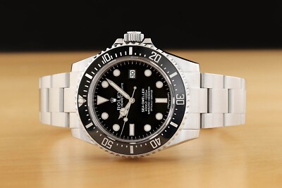 ROLEX SEA-DWELLER 4000 SD4K 116600 BLACK CERAMIC STAINLESS STEEL