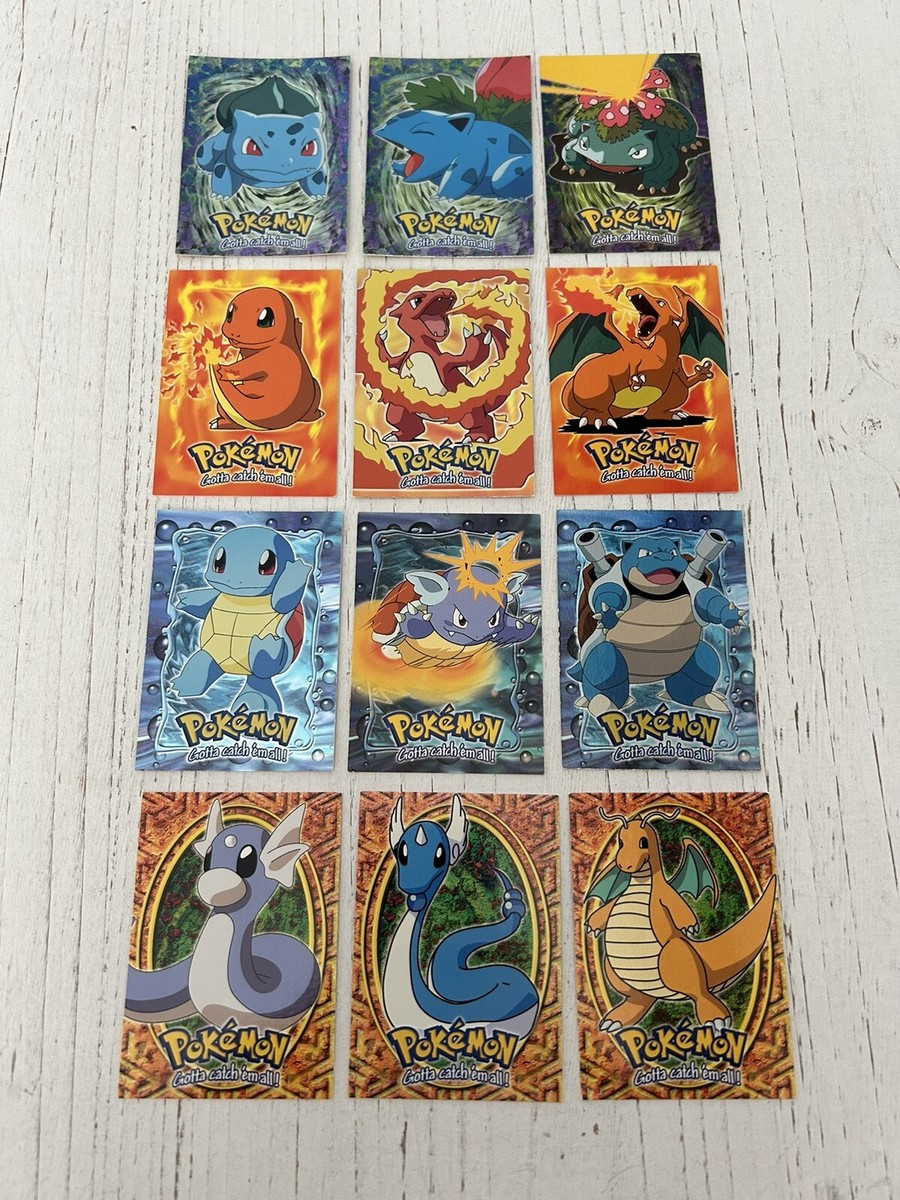 pokemon gotta catch em all cards value Topps The First Movie Gotta Catch ‘Em All Pokémon Cards Holo And Non-Holo
