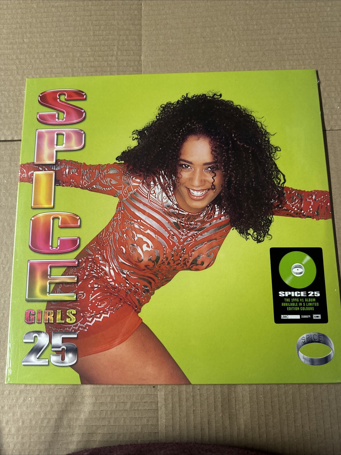 Spice Girls Spice (25th Anniversary Scary Spice Mel B) NEW SEALED GREEN VINYL