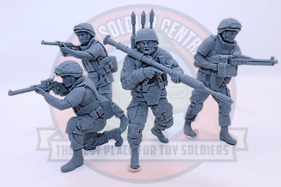 Russian Toy Soldiers - Russian Modern Assault Squad Army Men