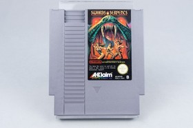 Nintendo NES *Swords and Serpents* OVP CIB PAL B WP-NOE +