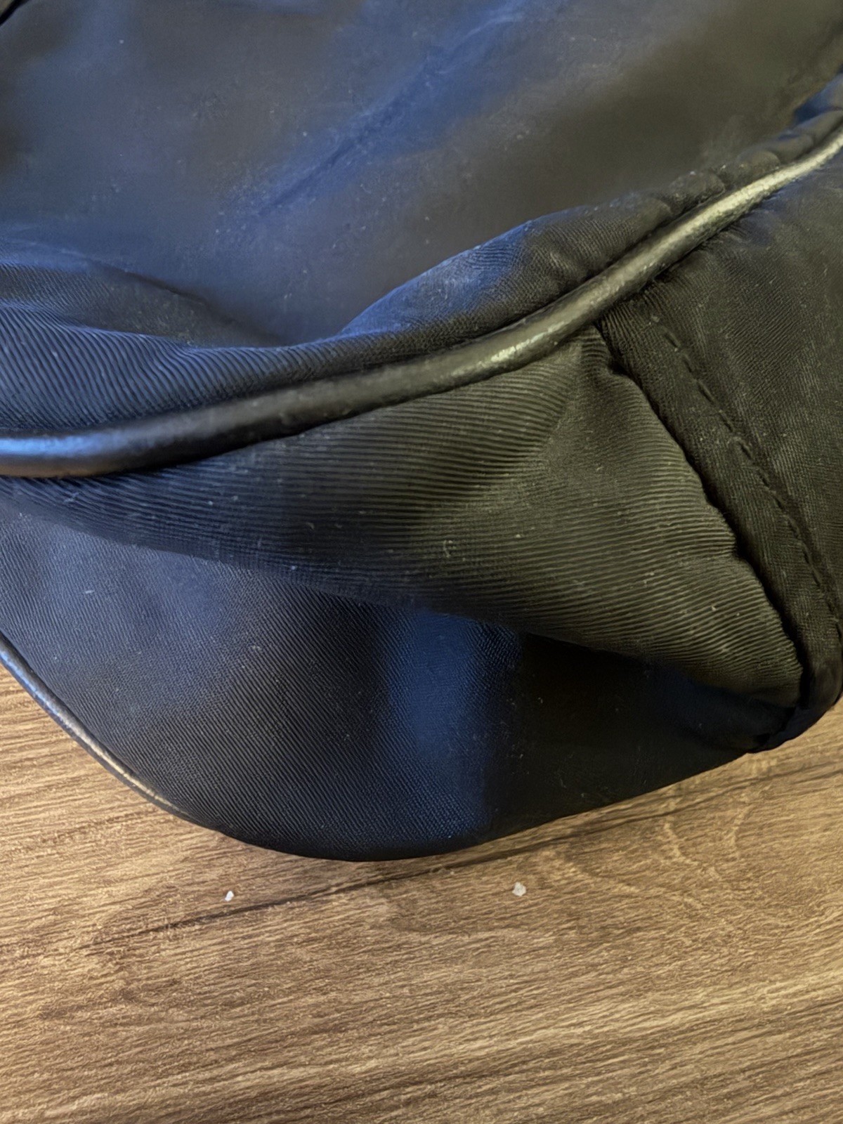 Prada Nylon Top Handle Bag With Matching Wallet thumbnail 5