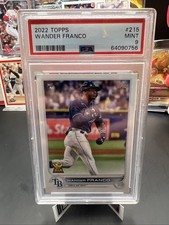 Wander Franco ROOKIE CARD CUP PSA 9 2022 Topps RC