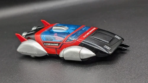 Vintage 1984 Bandai Psycho Future Machine Super Go Bots Transforming Car Figure