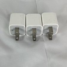 Apple USB-based Power adapter Charge iPhone iPad iPod Model A1385, Set Of 3