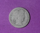 1909- Barber Quarter Dollar!! #P34137