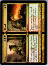 Flesh // Blood - 128 - Dragon's Maze - Magic MTG - NM - B3G1