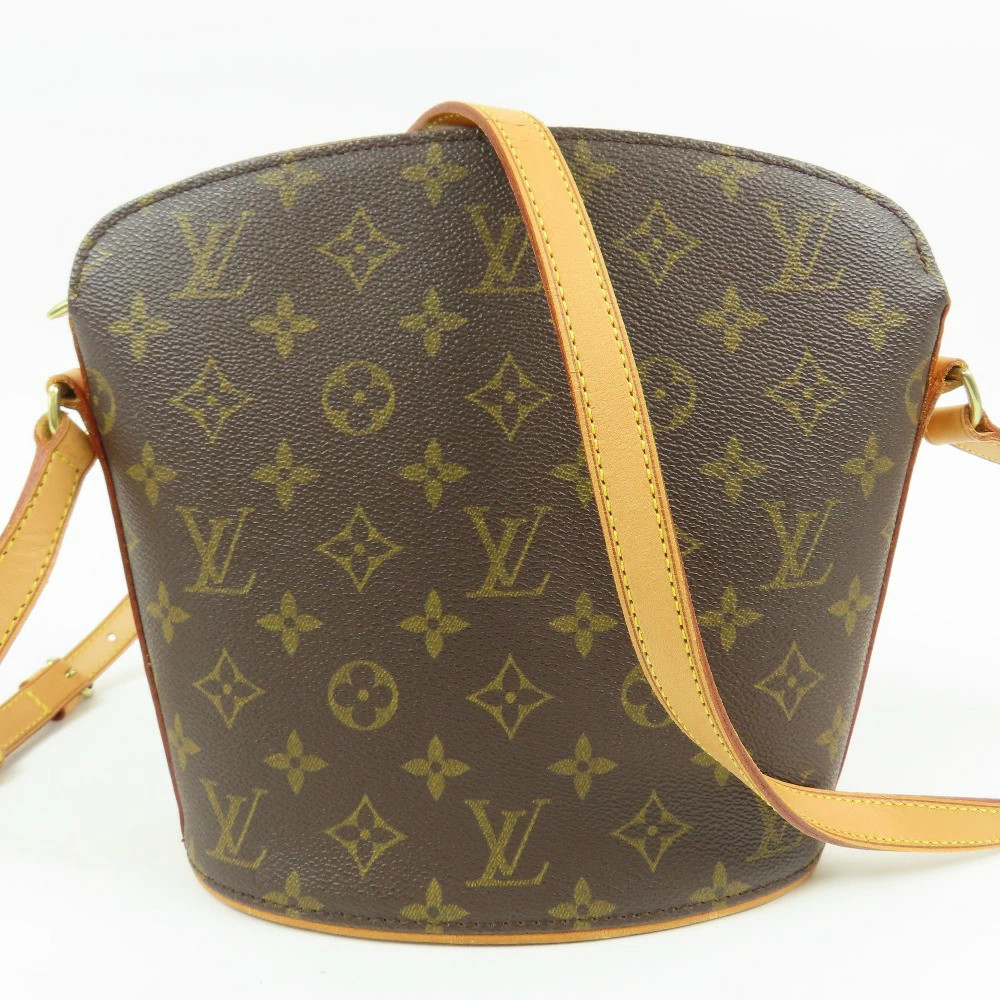 Louis Vuitton Drouot OK Solid Monogram Shoulder B… - image 1