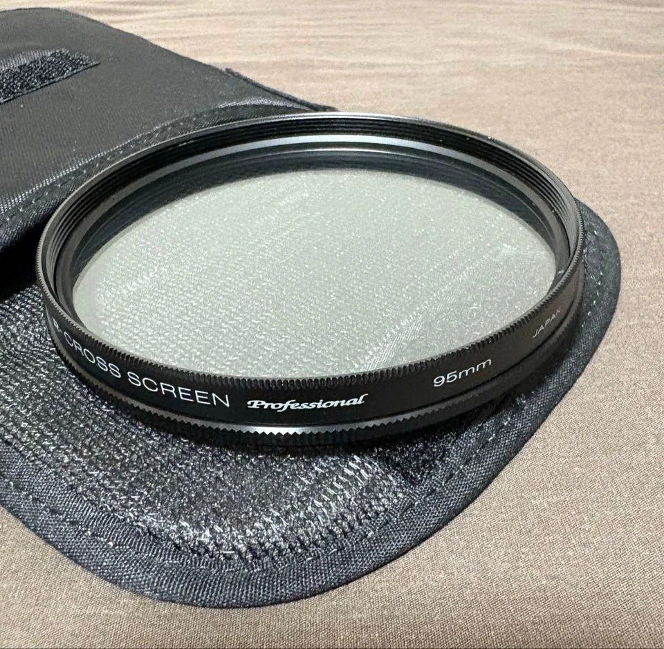 Kenko R-Cross 95mm Lens Filter - Cross Star Effect, Photography Accessory - Image 2 of 4