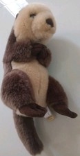 Miyoni by Aurora World Sea Otter plush stuffed animal Toy Brown-Beige 14"