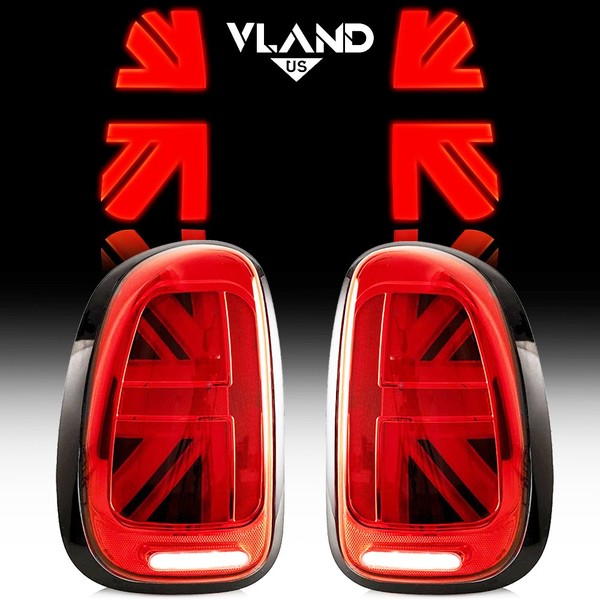 VOLL-LED Rote RüCkleuchten FüR 10-16 Mini Cooper Countryman R60 Bremsleuchten E-image
