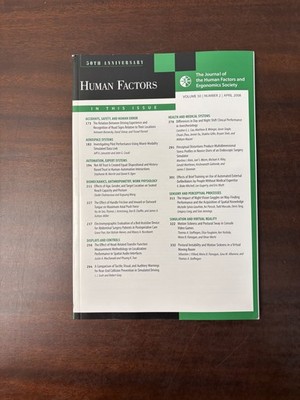 Human Factors V50 N2