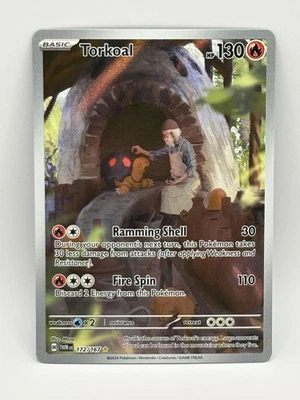 Pokemon Torkoal #172/167 SV06: Twilight Masquerade - Image 1 of 2
