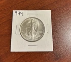 1944 US WALKING LIBERTY HALF DOLLAR COIN!