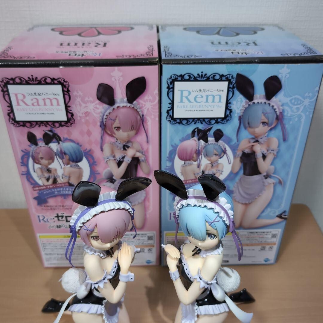Figurine Ram Re:Zero - Freeing 1/4 Bunny Style - Jambes Nues - Pvc