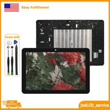 For Amazon Fire HD 10 2021 T76N2B T76N2P LCD Display Touchscreen Digitizer Frame