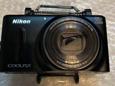 Nikon COOLPIX S9600 Black Digital Camera 16.0MP 22x Optical