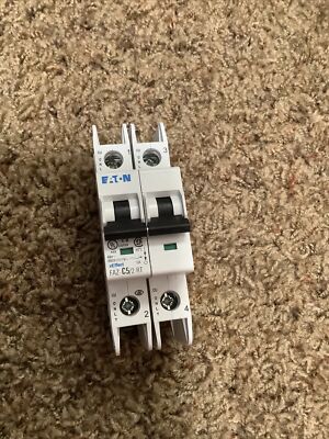 Eaton NNB FAZ-C5/2-RT Miniature Circuit Breakers (MCBs) FAZ 2P 5A 48V 50/60Hz 1P