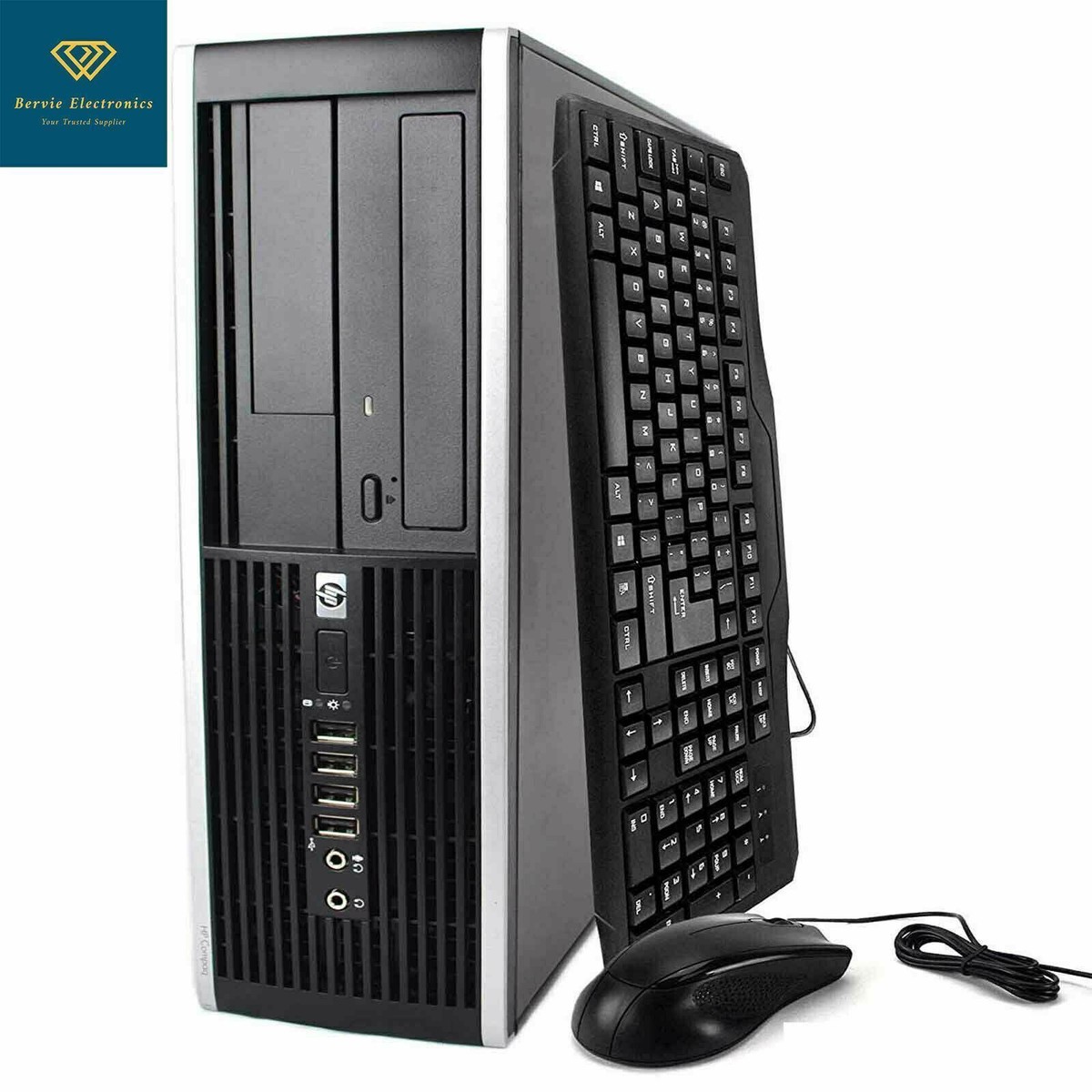 HP SFF Windows 11 Desktop Computer INTEL Core i5 PC 8GB 1TB