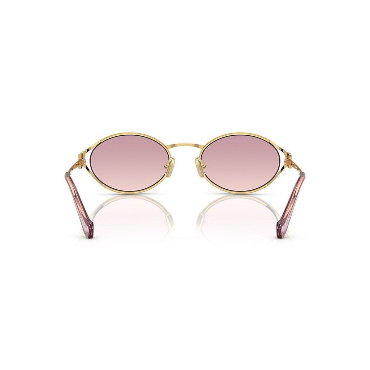 MIU MIU MU 52YS 5AK06S Gold Pink Gradient Lens Women  display picture 2